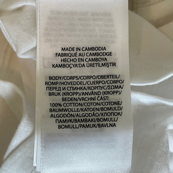 Ralph Lauren‎ Baby T Shirt Tee Size 9 Months I Love Polo White Red Heart NWT - Picture 6 of 6